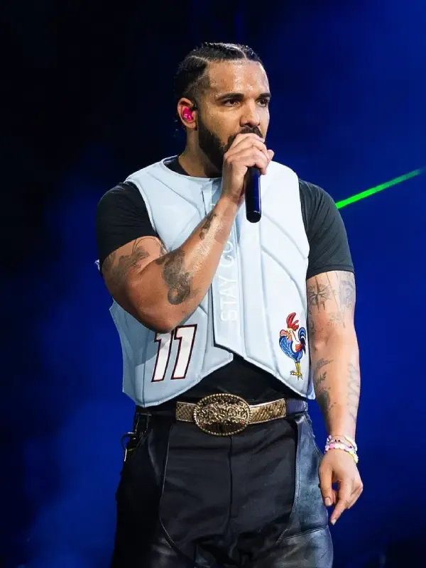 Drake Wireless Festival 2025 Blue Vest