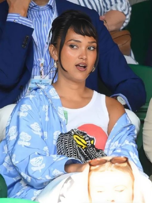 Joy Crookes Wimbledon Tennis Championships 2025 Floral Jacket