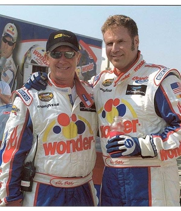 Tallega Nights Ricky Bobby Wonder Bread Leather Jacket