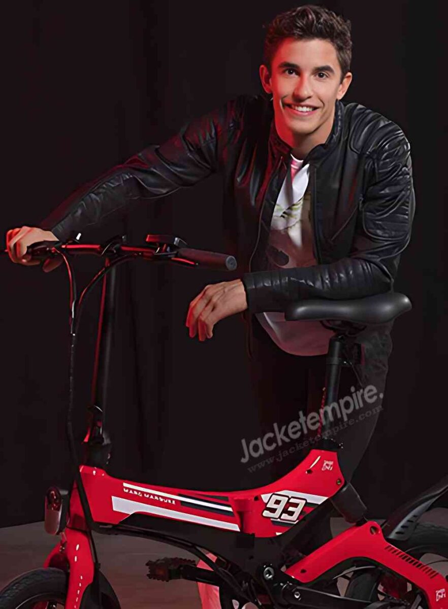 Marc Marquez Leather Jacket - Image 2