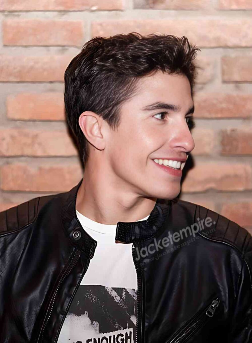 Marc Marquez Leather Jacket - Image 3