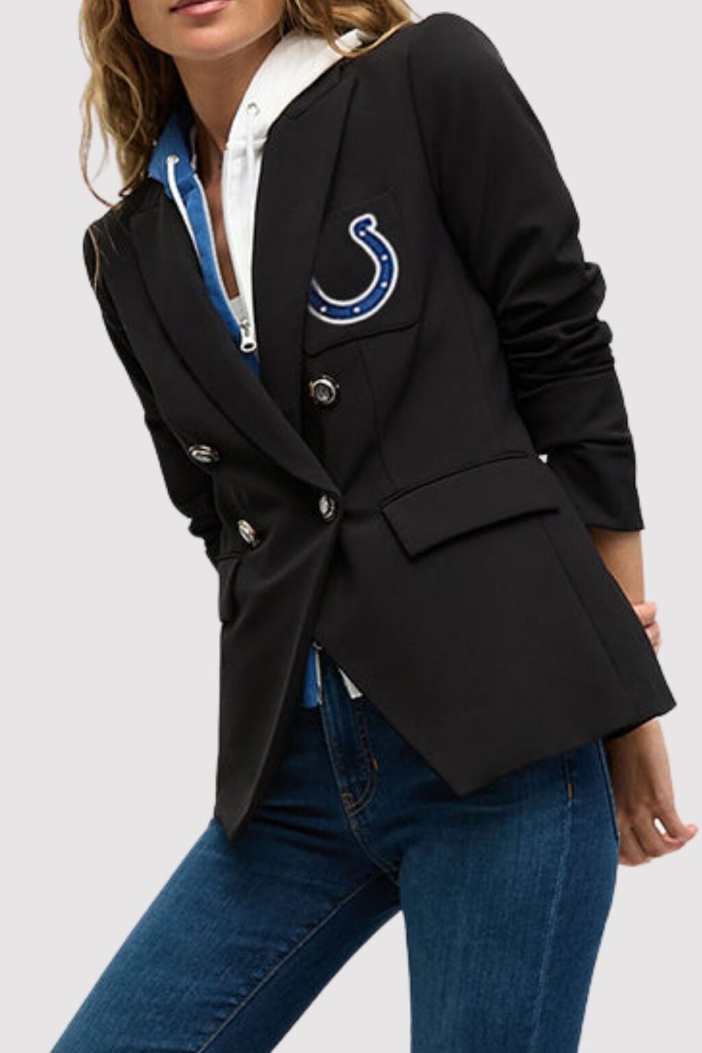 Veronica Beard x NFL Dickey Indianapolis Colts Jacket - Image 2