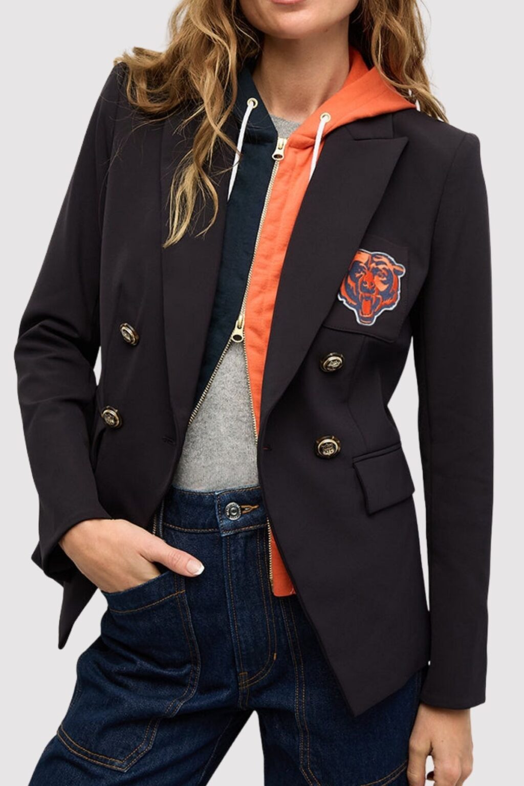 Veronica Beard x NFL Dickey Chicago Bears Jacket - Image 2