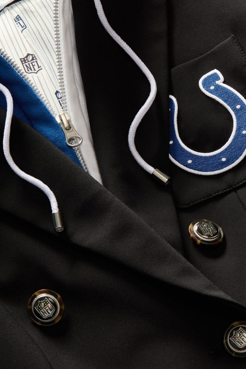 Veronica Beard x NFL Dickey Indianapolis Colts Jacket - Image 4