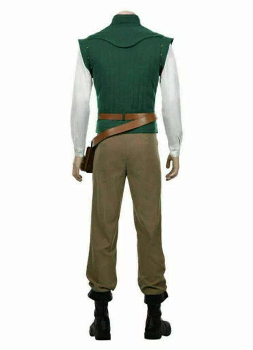 Flynn Rider Green Vest Movie Tangled - Image 3