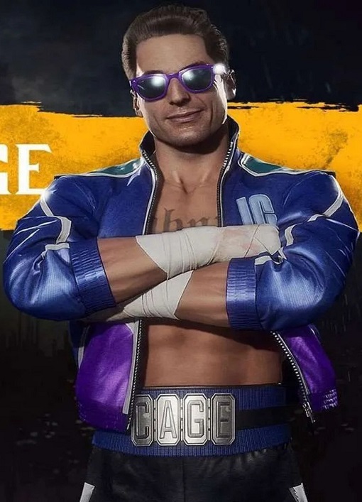 Johnny Cage Mortal Kombat 11 Blue Jacket