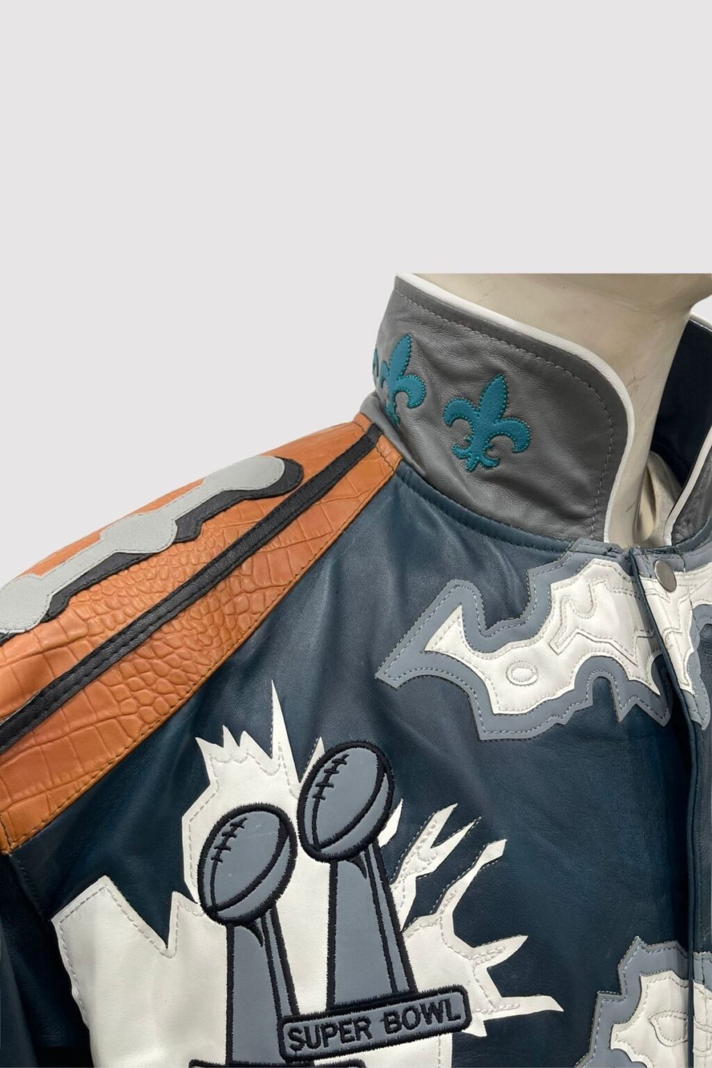 NFL 2025 Super Bowl Champions Philadelphia Eagles Leather Jacket - Image 5