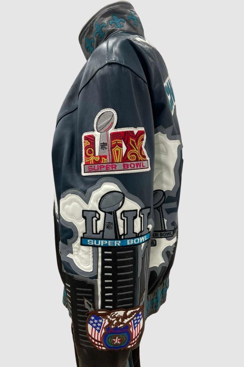 NFL 2025 Super Bowl Champions Philadelphia Eagles Leather Jacket - Image 6