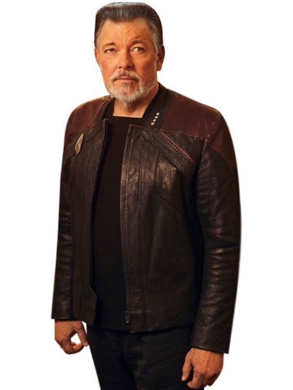 Will Riker Star Trek Picard S03 Leather Jacket