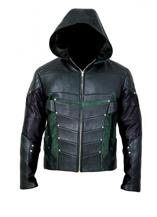 Arrow Season 4 Oliver Queen Leather Jacket