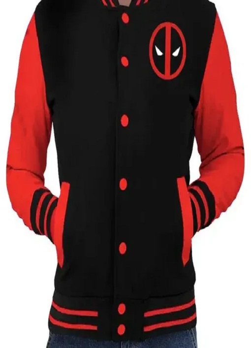 Deadpool Varsity Jacket