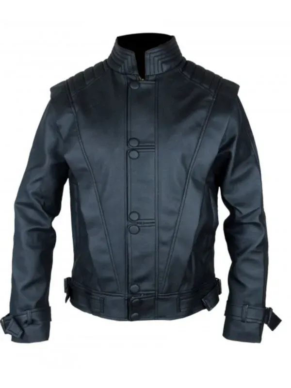Michael Jackson Thriller Black Leather Jacket