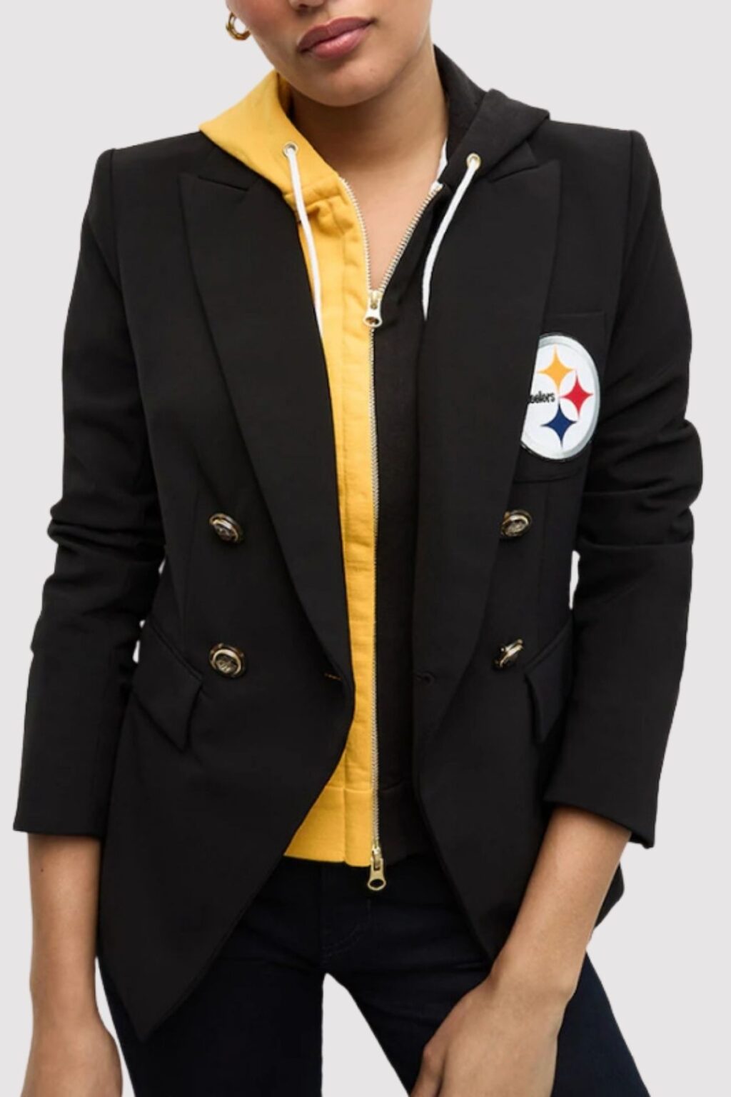 Veronica Beard x NFL Dickey Pittsburgh Steelers Jacket - Image 2