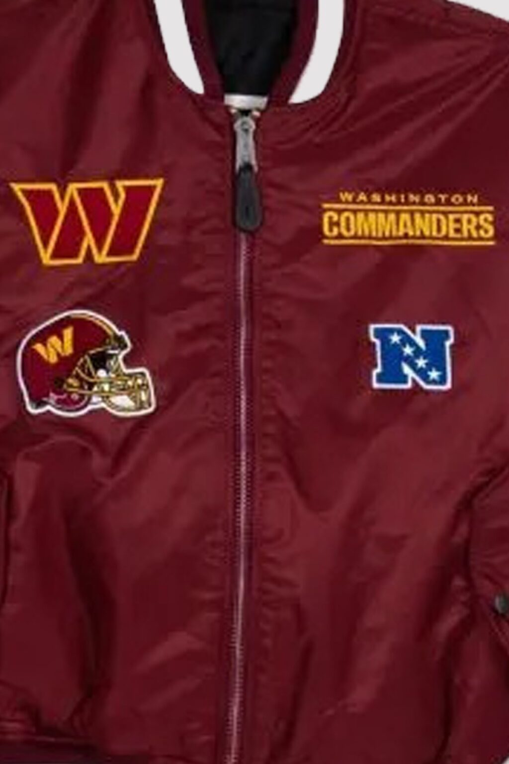 Commanders MA 1 Bomber Jacket - Image 3