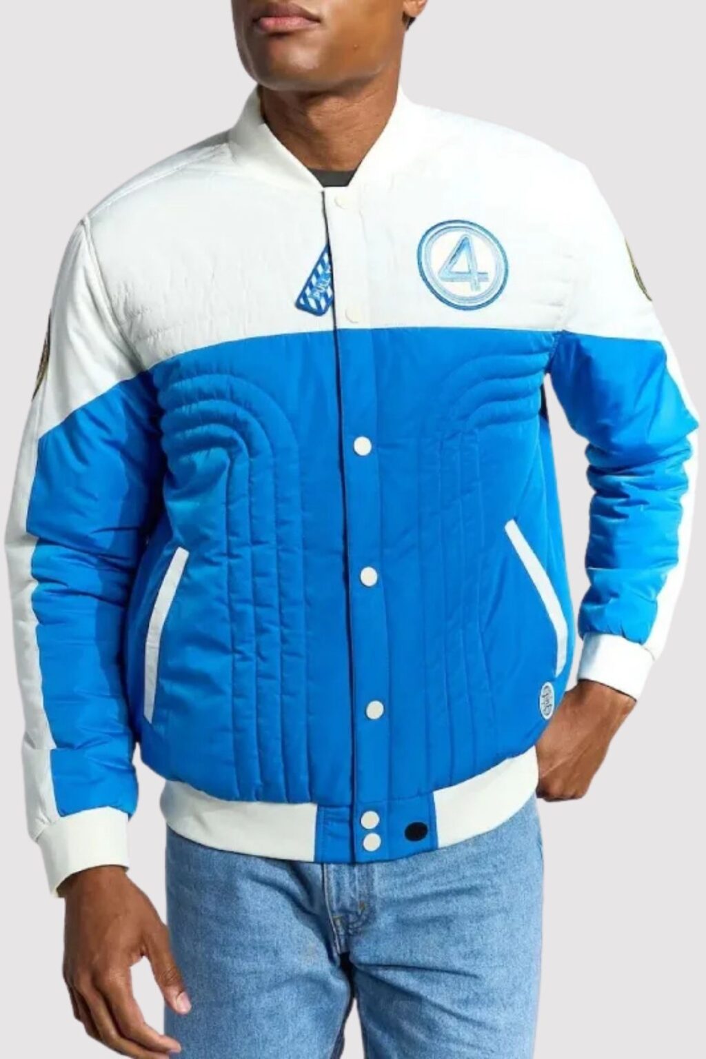 The Fantastic Four First Steps Mission Bomber Jacket - Image 2