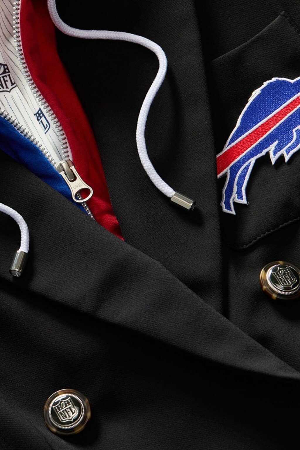 Veronica Beard x NFL Dickey Buffalo Bills Jacket - Image 4