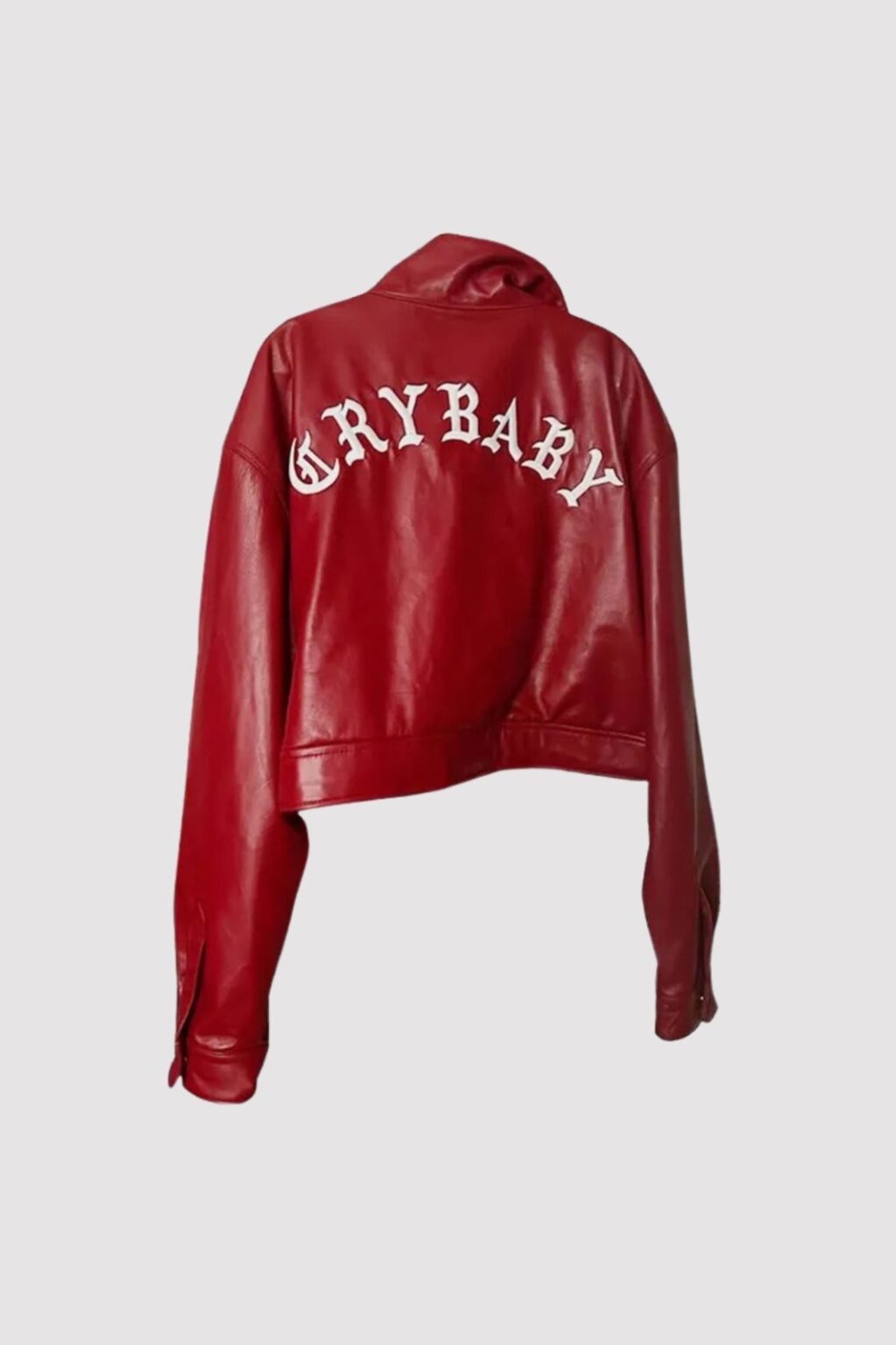 SZA Super Bowl LIX Halftime Crybaby Lana Red Leather Jacket - Image 2