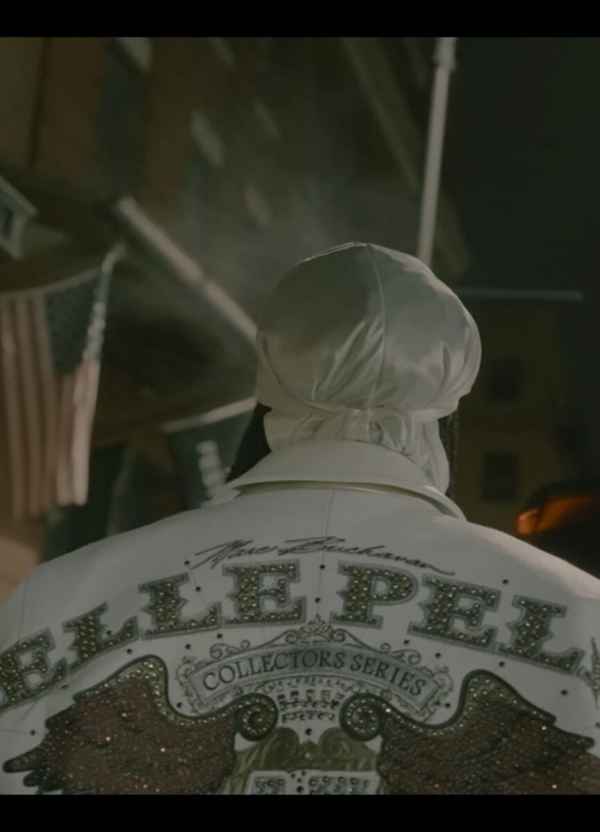 Playboi Carti All Red Pelle Pelle White leather Jacket - Image 5