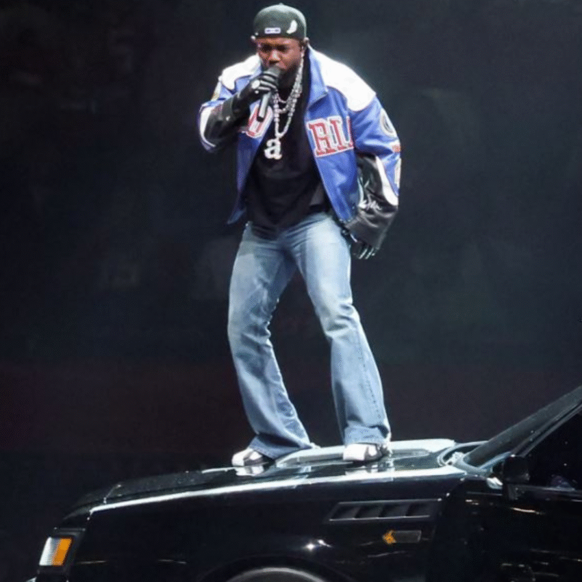 Kendrick Lamar Super Bowl LIX Gloria Leather Jacket