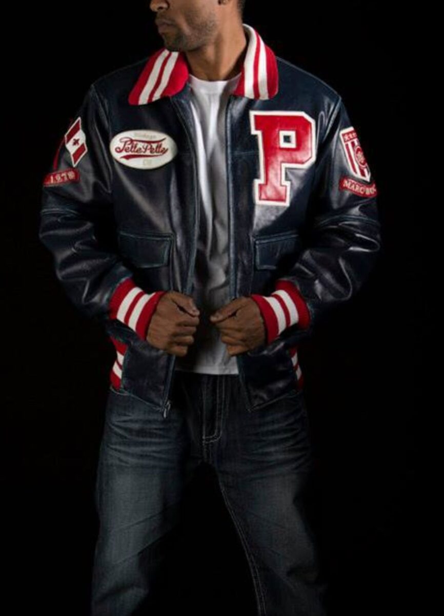 Pelle Pelle Marc Buchanan Varsity Jacket