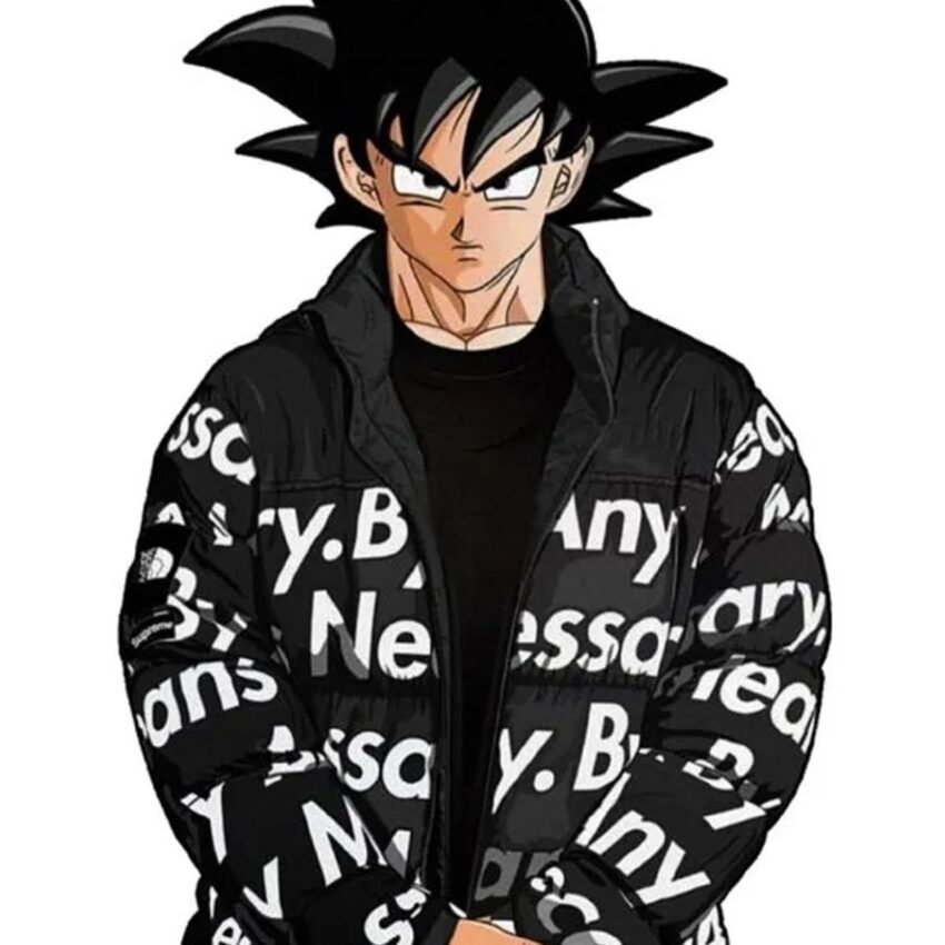 Goku Drip Puffer Jacket