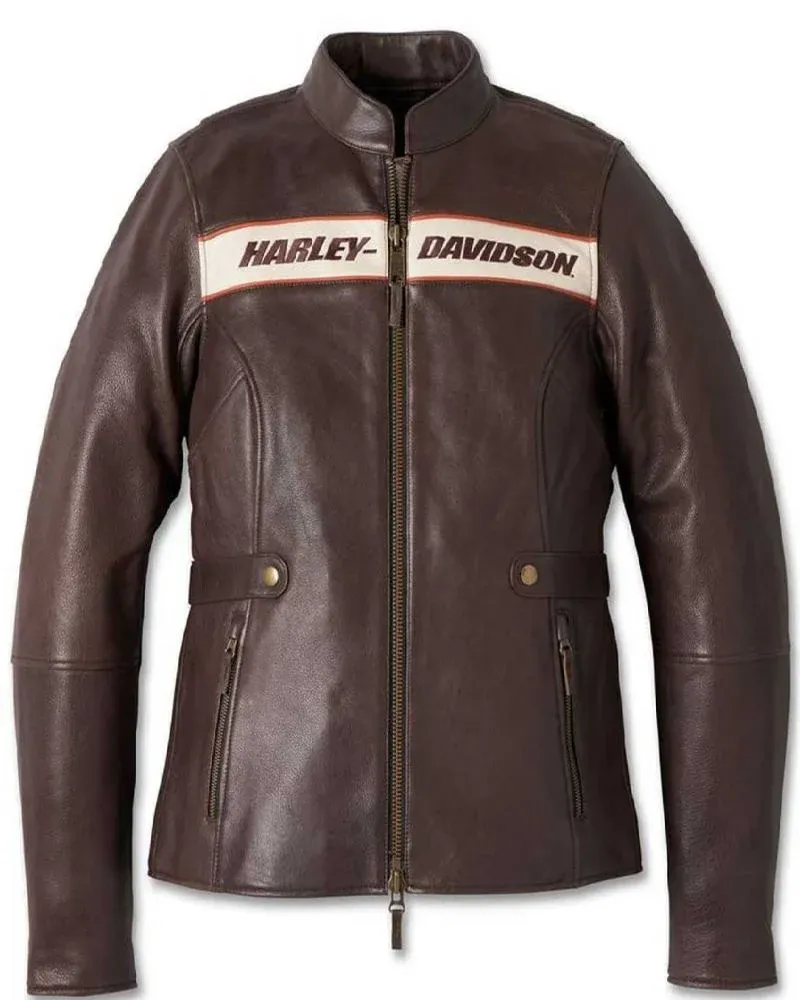 Harley-Davidson Women’s Victory Lane Heavyweight Leather Jacket