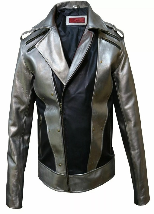 X-Men Apocalypse Evan Peters Quicksilver Leather Jacket