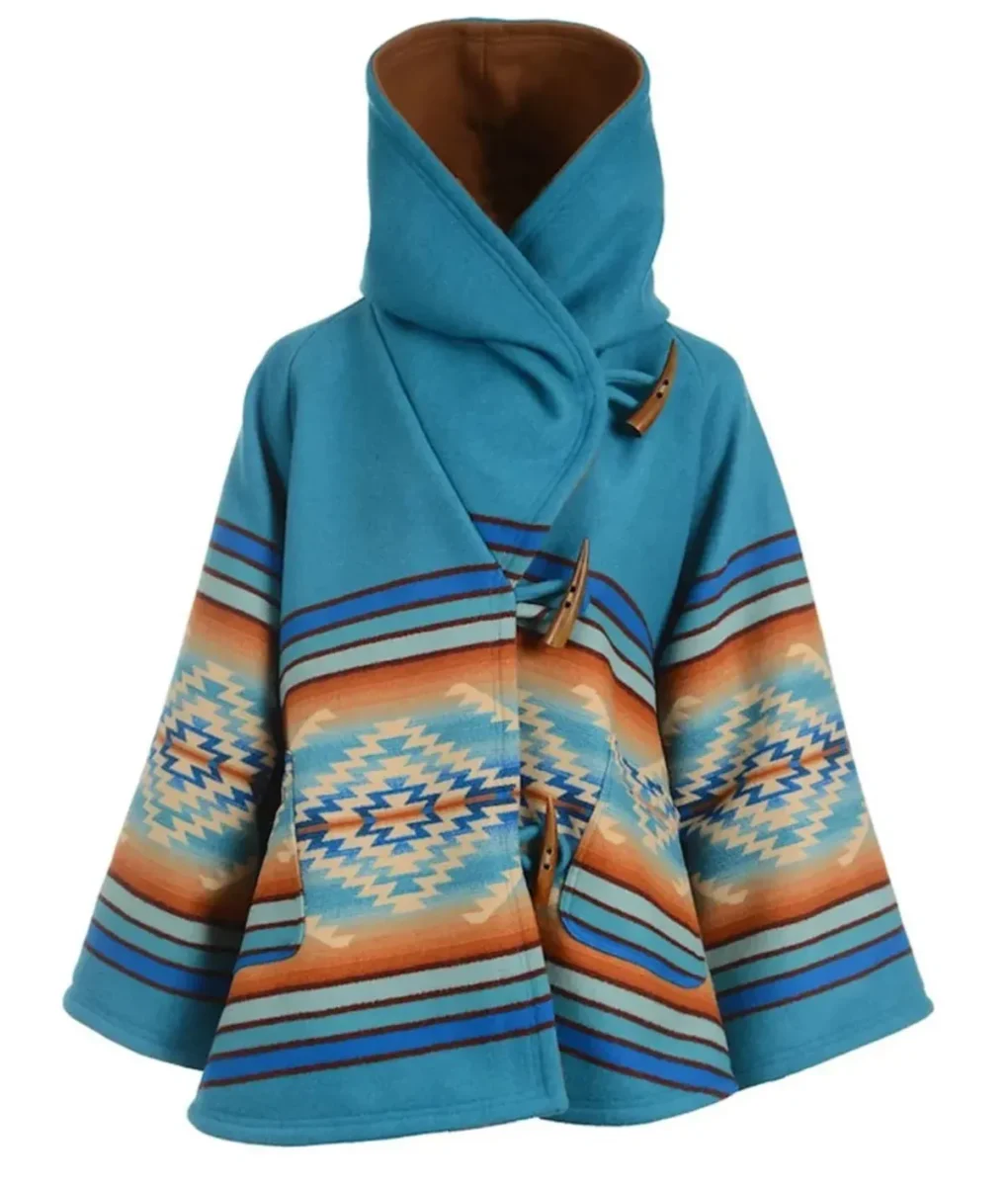 Yellowstone Beth Dutton Blue Coat - Image 2