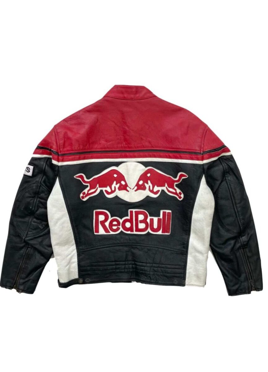 Red Bull Racing Leather Jacket - Image 2