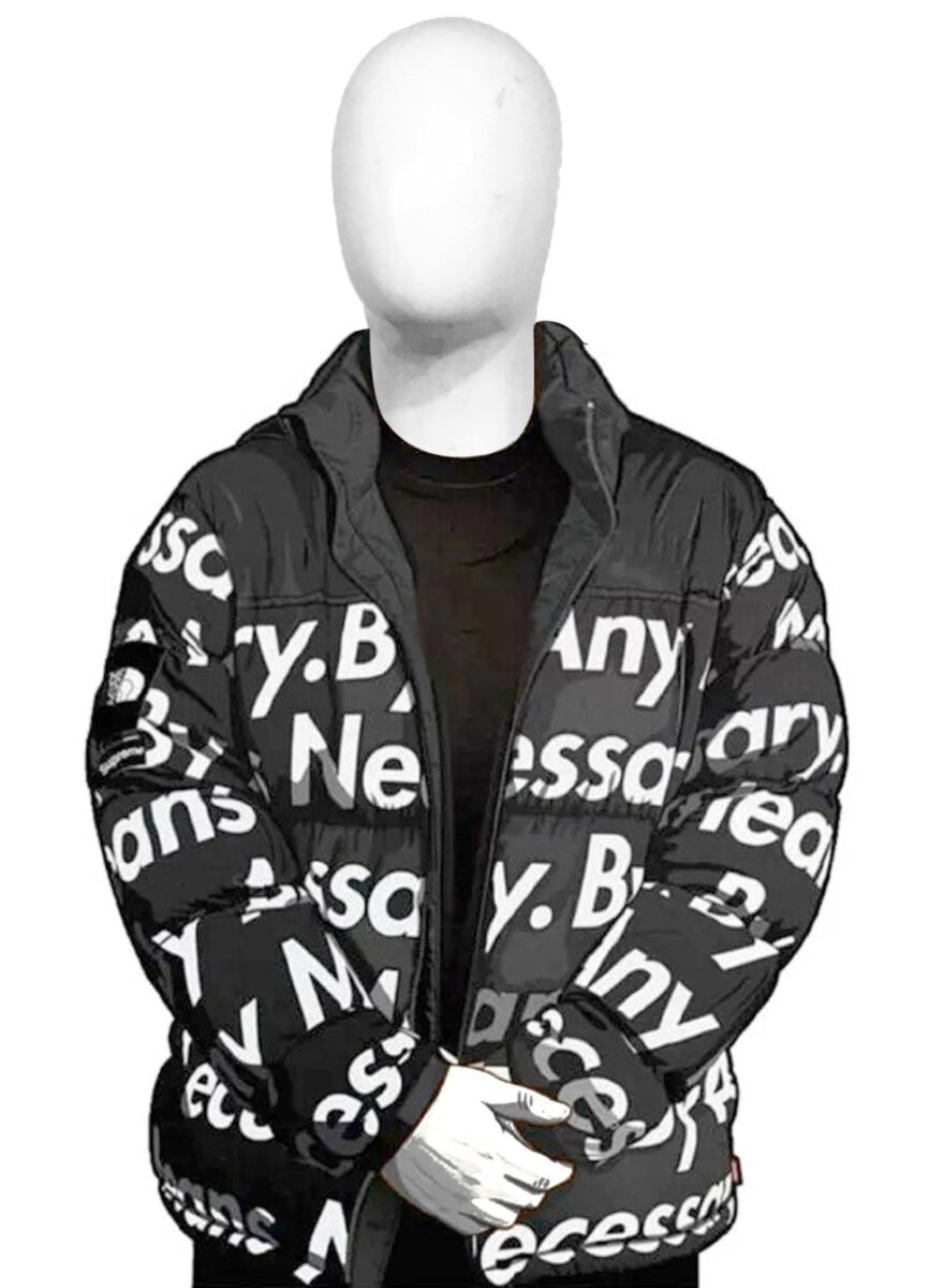 Goku Drip Puffer Jacket - Image 2