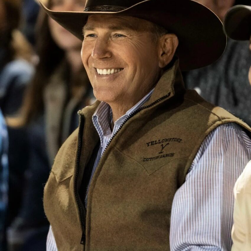Yellowstone John Dutton S03 Brown Vest