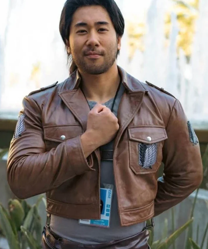 Attack on Titan Scouting Legion Leather Jacket