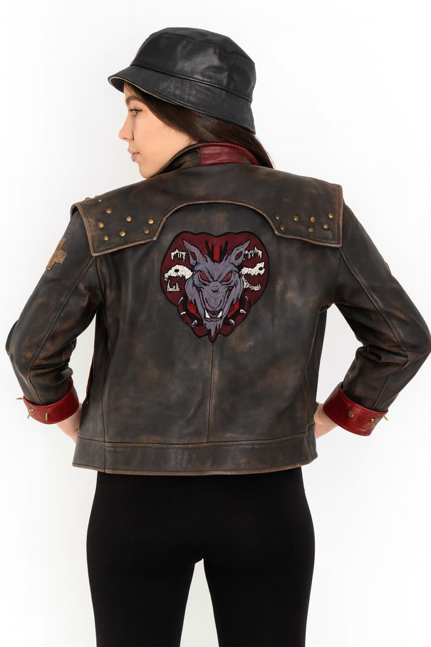 LOL Vi Arcane Women Pit Fighter Jacket - Image 2