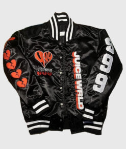 Juice WRLD 999 Black Bomber Jacket