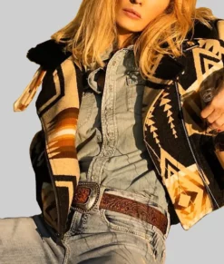 Kelly Reilly Aztec Jacket