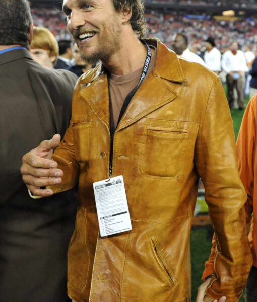 Matthew Mcconaughey Brown Jacket