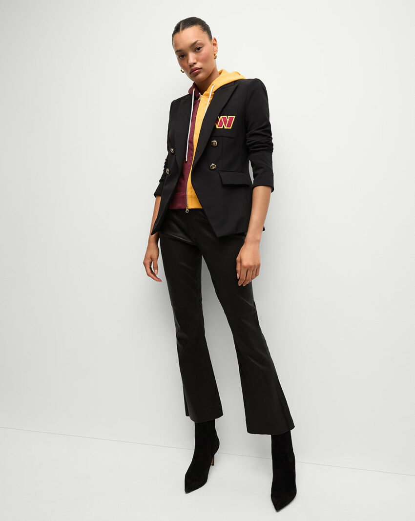 Washington Commanders Veronica Beard Black Dickey Jacket - Image 2