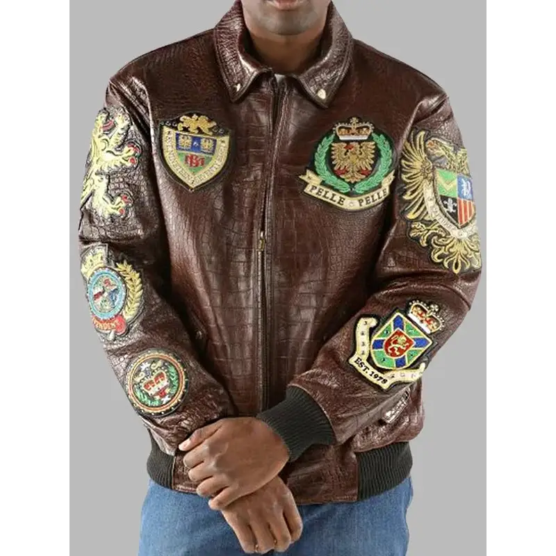 Pelle Pelle 1978 Brown Leather Jacket