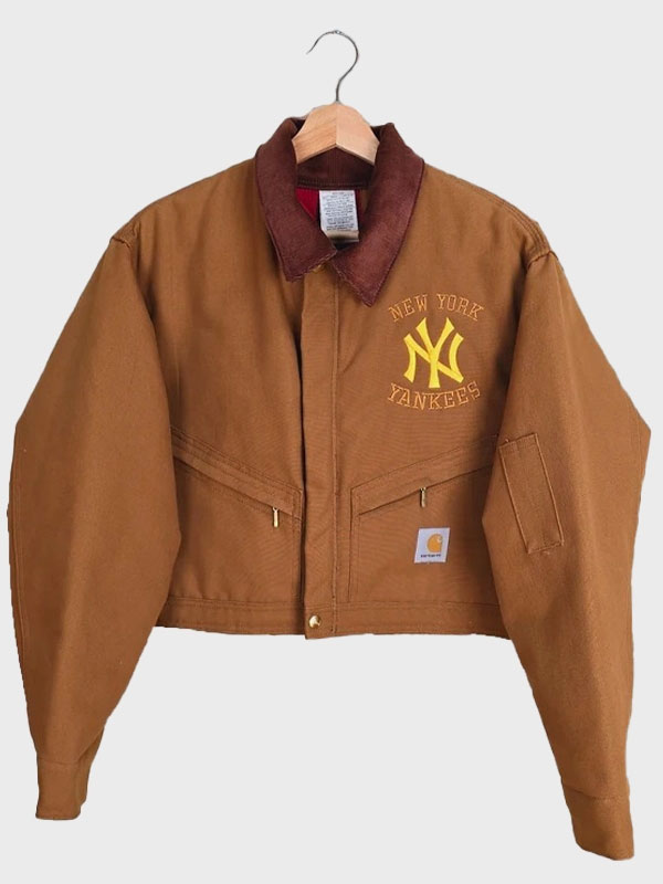 Vintage Carhartt X NY Yankees Crop Jacket