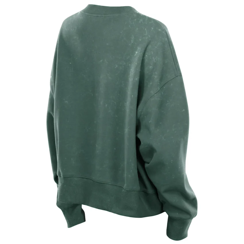 Women's Boston Red Sox New Era Green 2025 Pullover Sweatshirt - Image 3