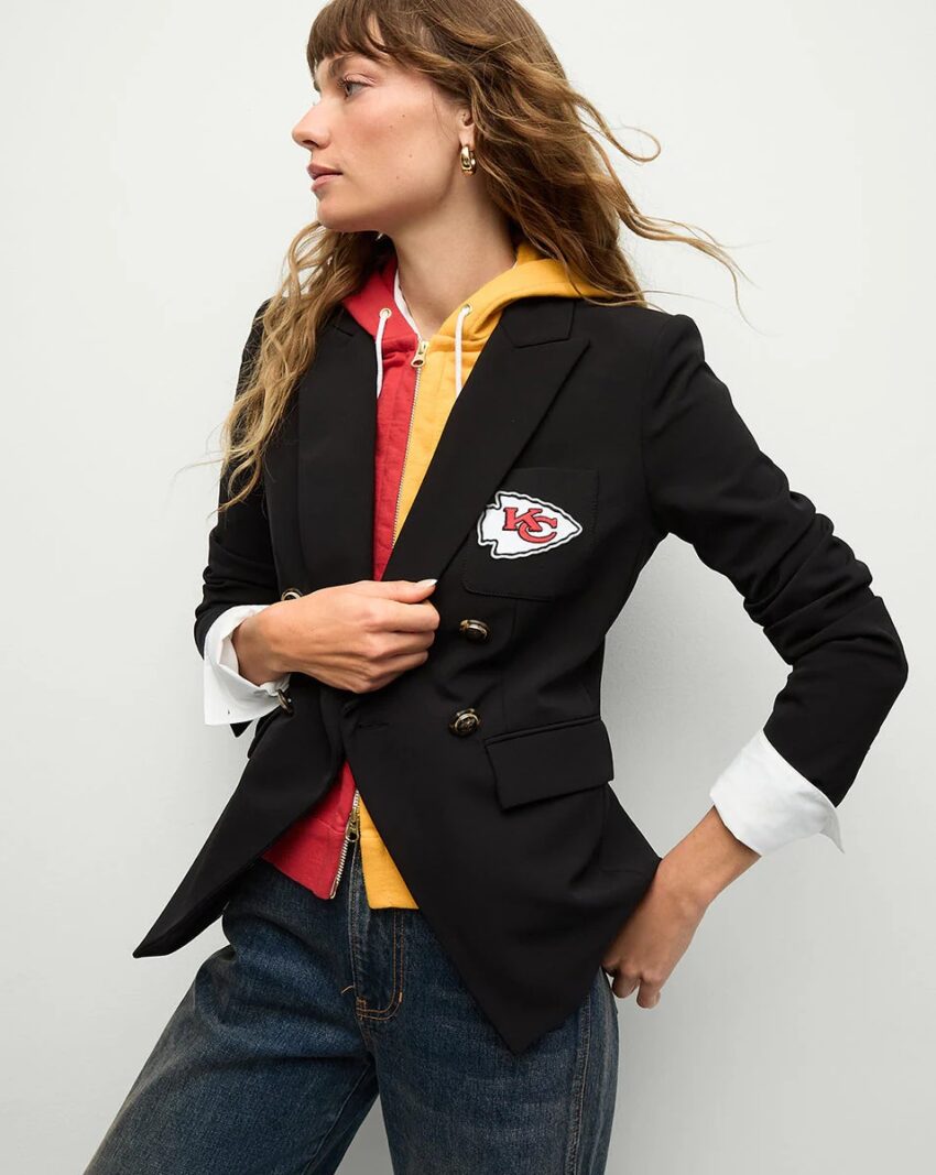Kansas City Chiefs Veronica Beard Black Dickey Jacket