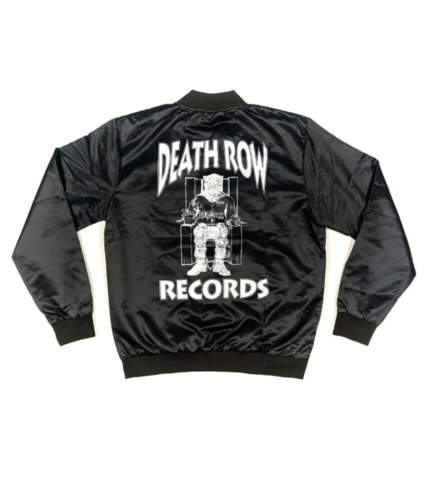 Men’s Death Row Records Satin Jacket - Image 2