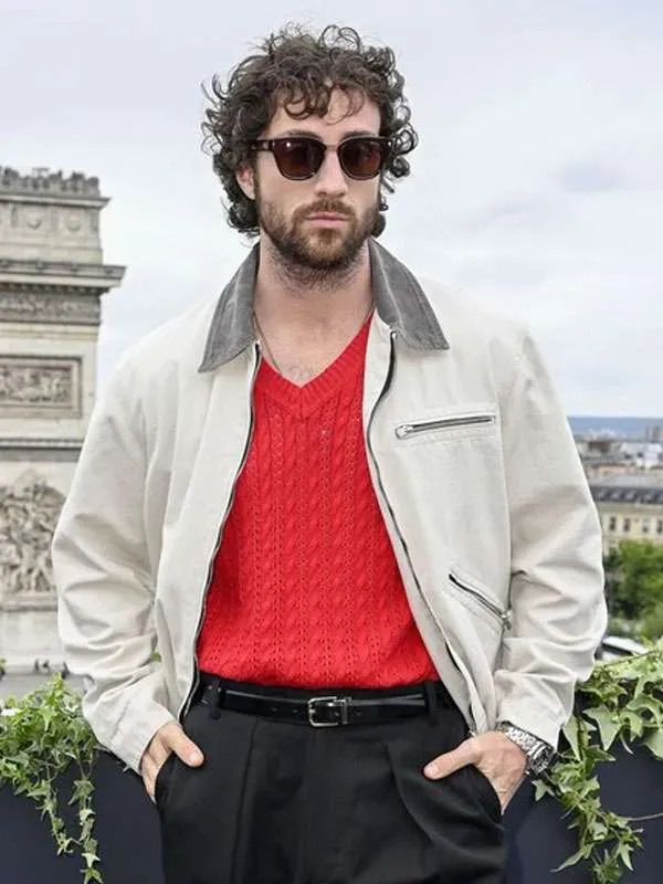 Aaron Taylor-Johnson 28 Years Later White Jacket