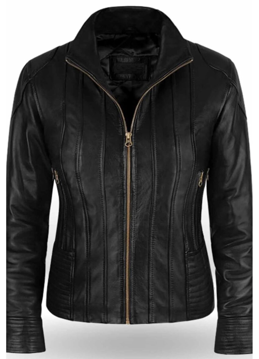 Megan Fox Transformers 2 Black Leather Jacket - Image 2