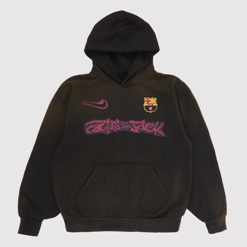 CJ x FC Barcelona Retro 2000/01 Home Skeleton Hoodie