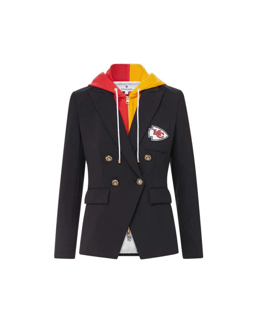 Kansas City Chiefs Veronica Beard Black Dickey Jacket - Image 4