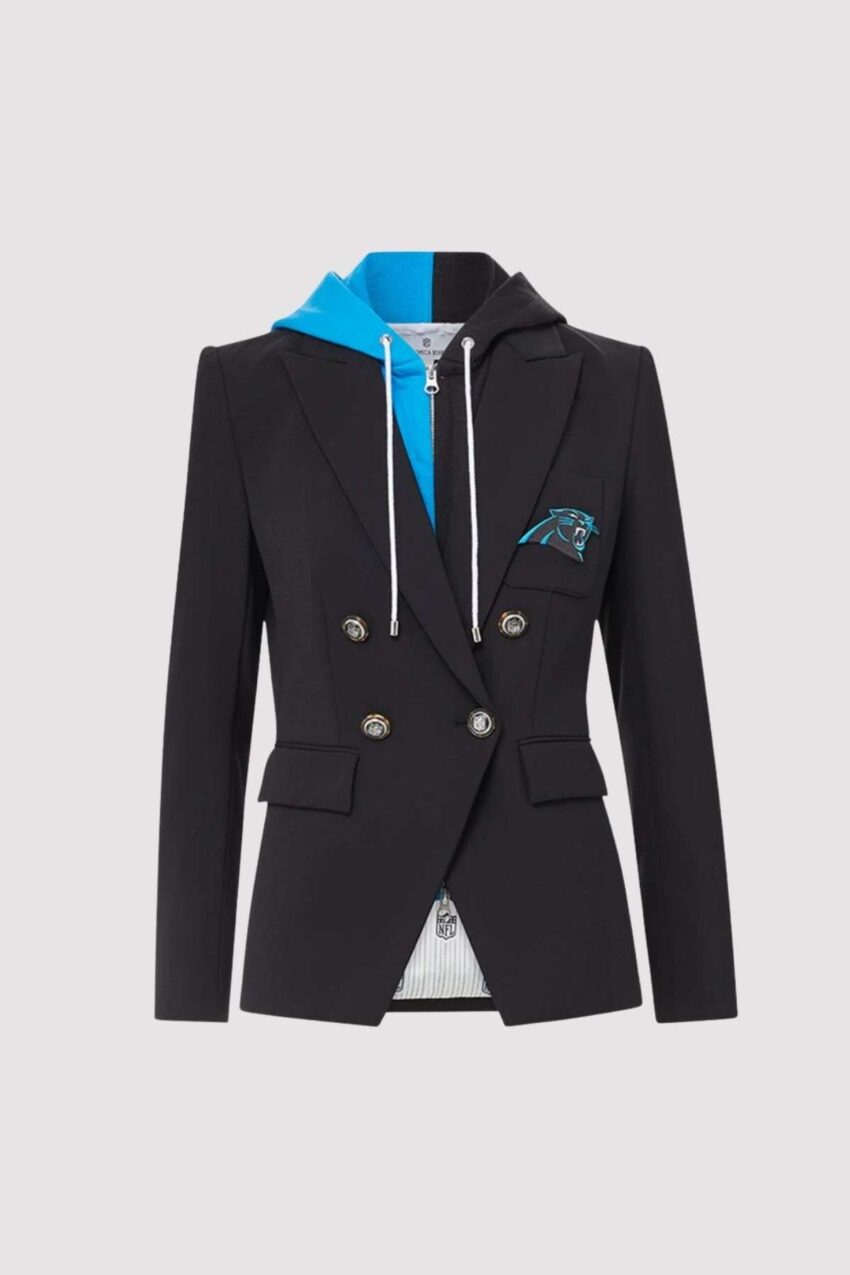 Veronica Beard x NFL Dickey Carolina Panthers Jacket