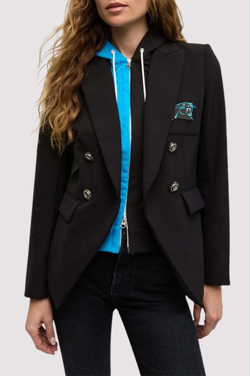 Veronica Beard x NFL Dickey Carolina Panthers Jacket - Image 2