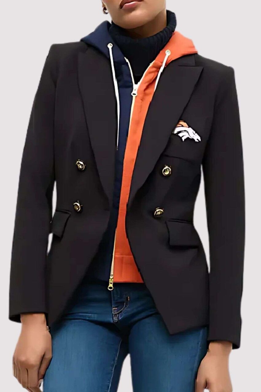 Veronica Beard x NFL Dickey Denver Broncos Jacket - Image 2
