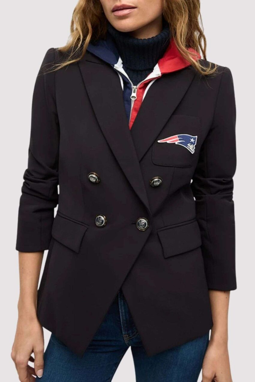 Veronica Beard x NFL Dickey New England Patriots Jacket - Image 2